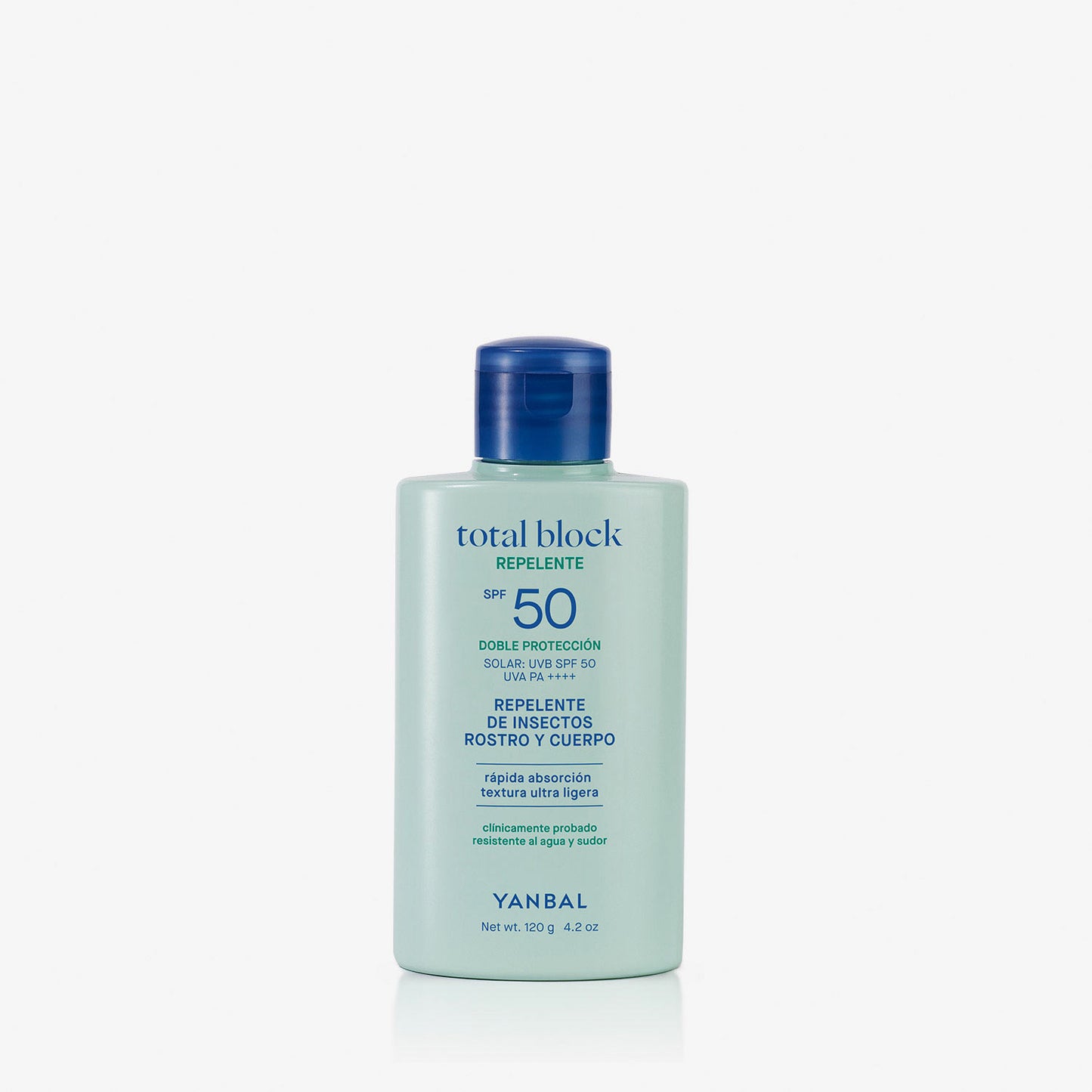 Repelente Bloqueador Solar SPF50 Total Block
