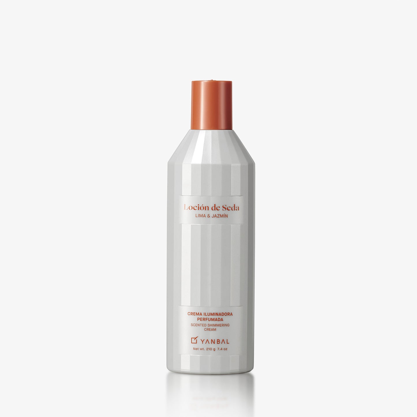 Loción de Seda Lima y Jazmín Crema Iluminadora Perfumada 210g