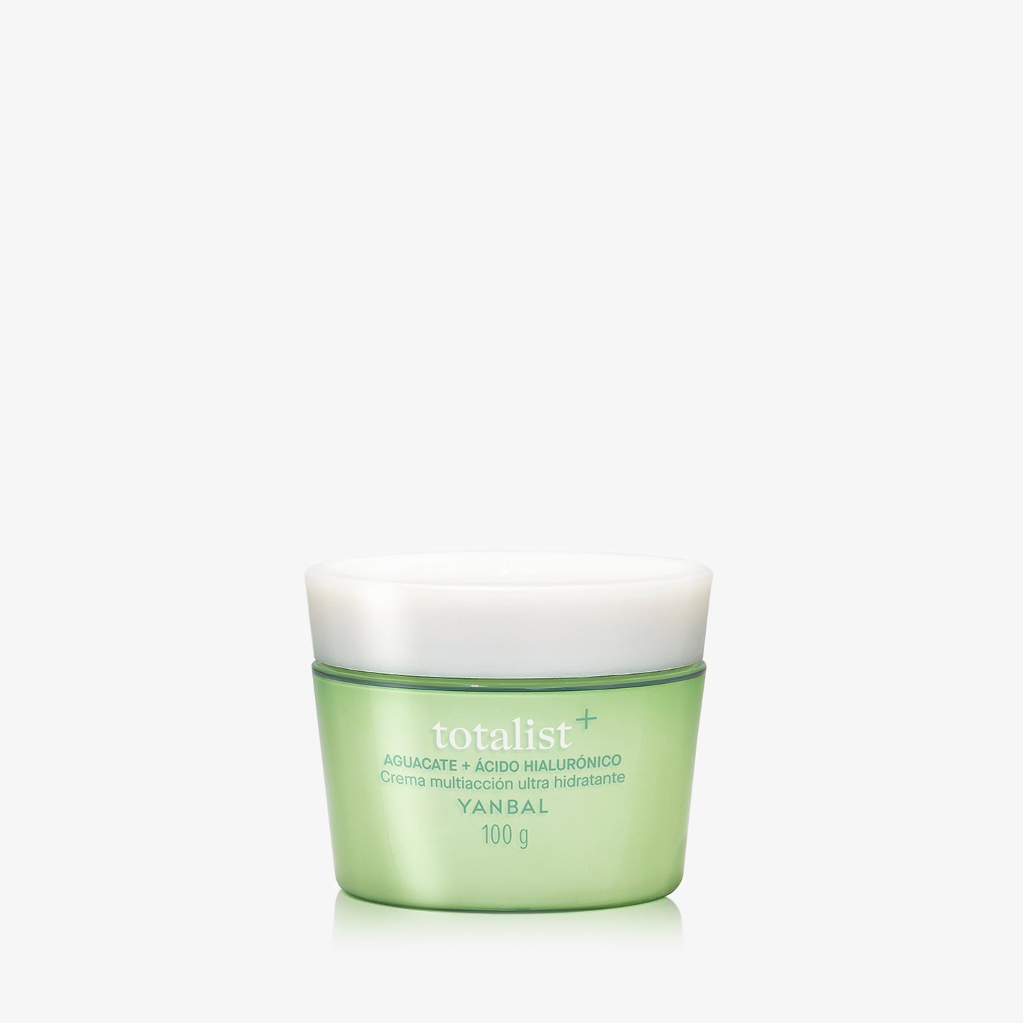 Crema Ultra Hidratante 100g Totalist+ Aguacate Ácido Hialurónico 100g Yanbal