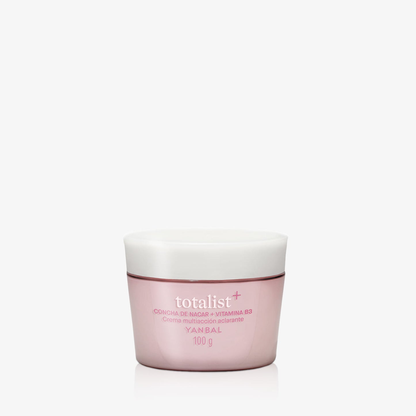 Crema Aclarante 100g Totalist+ Concha de Nacar Vitamina B3 100g Yanbal