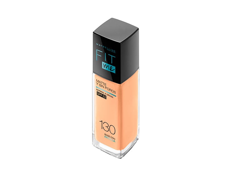 BASE DE MAQUILLAJE LÍQUIDA MATTE FIT ME + PORELESS