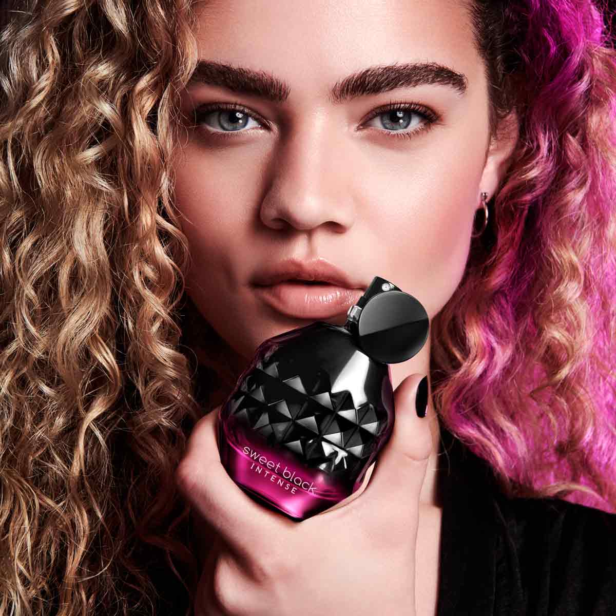 Set x2 Eau de parfum Sweet black Intense + Loción