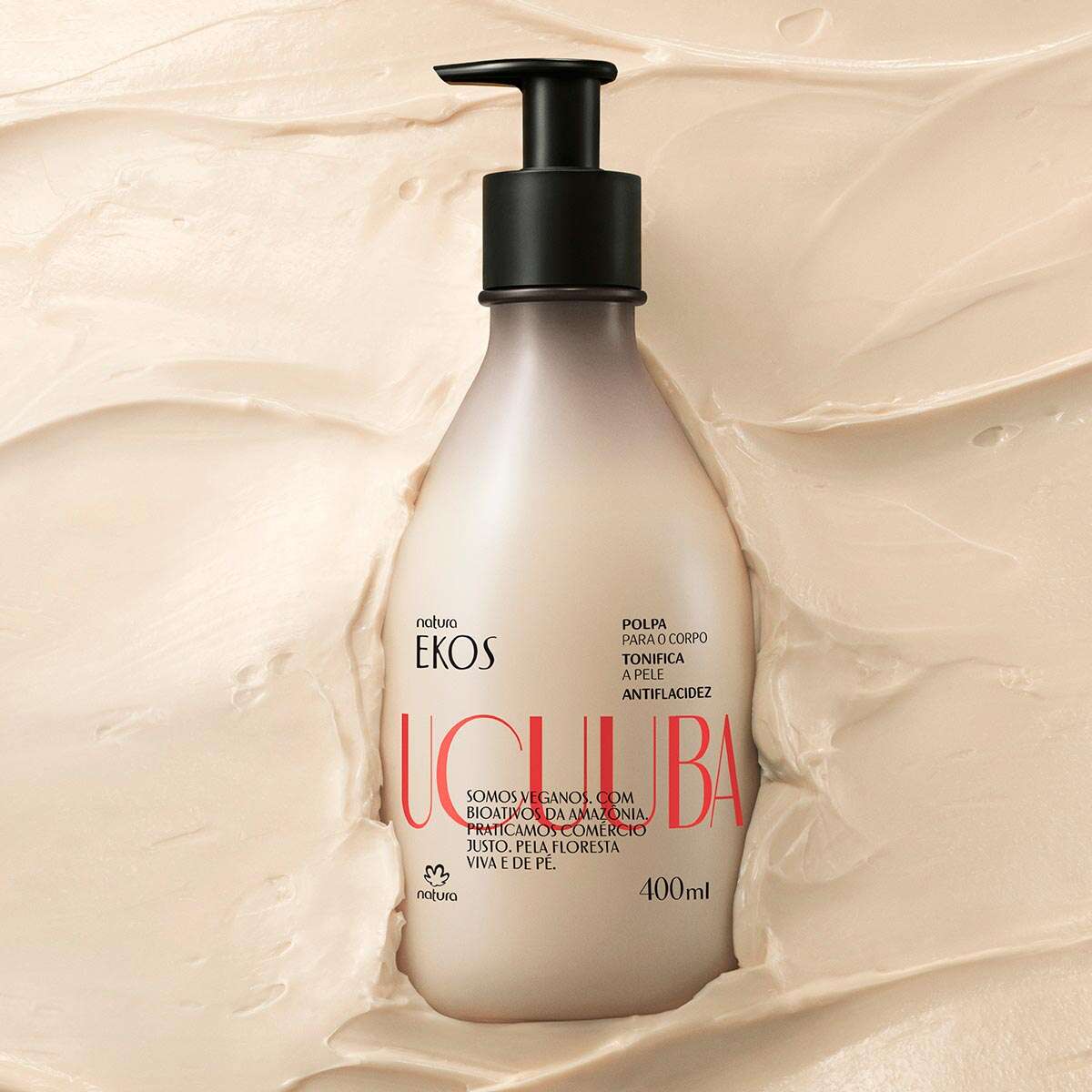 Pulpa hidratante corporal ucuuba 400 ml Ekos