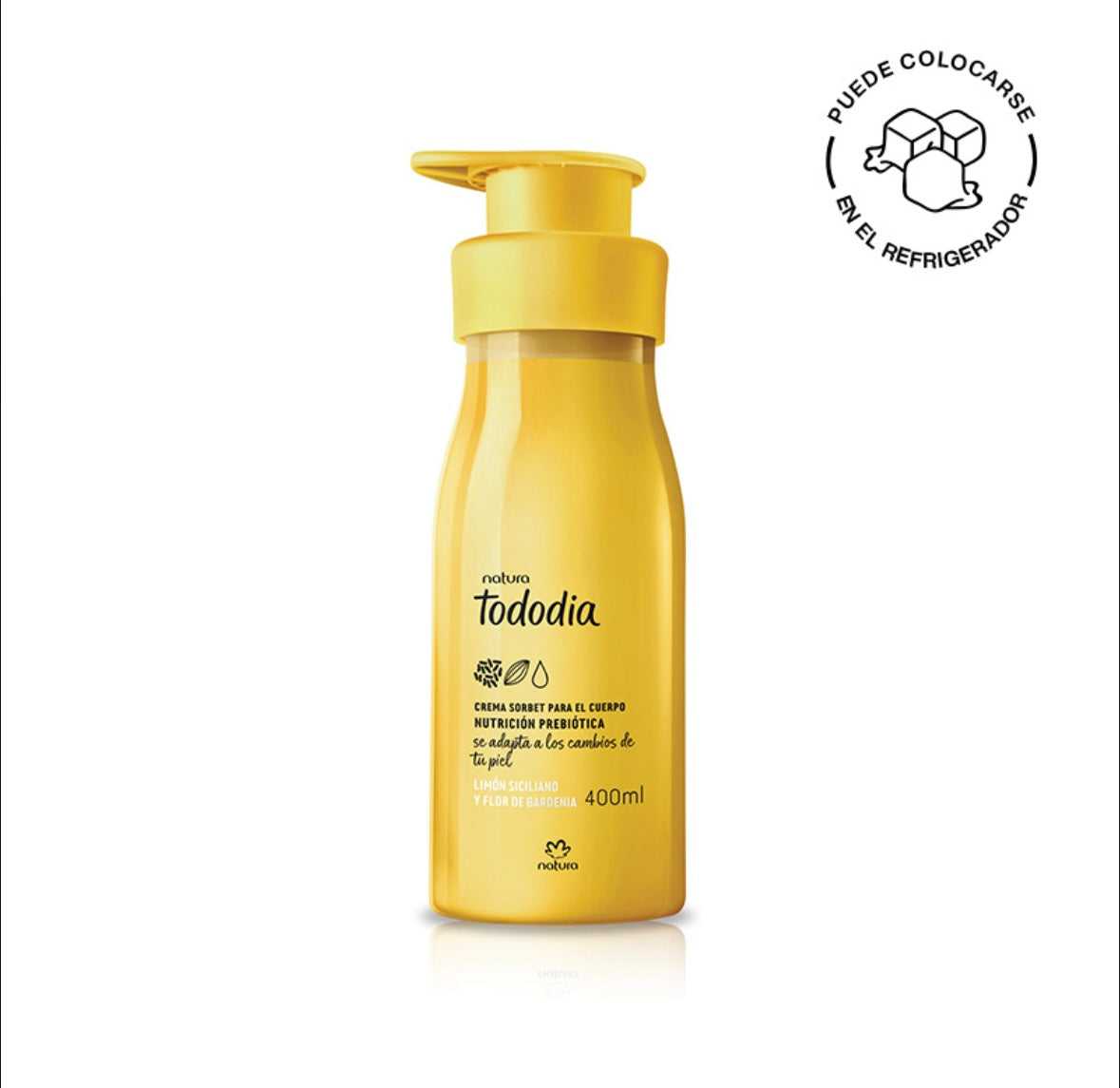 Hidratante corporal Limón Siciliano y flor de gardenia 400ml Tododia