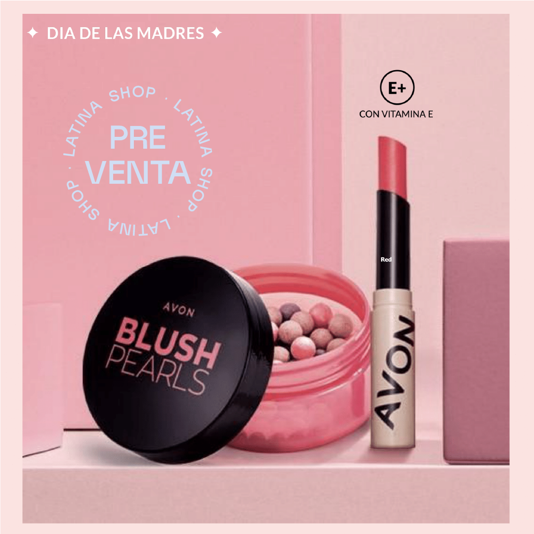 Kit x2 Avon Rubor + Bálsamo con color