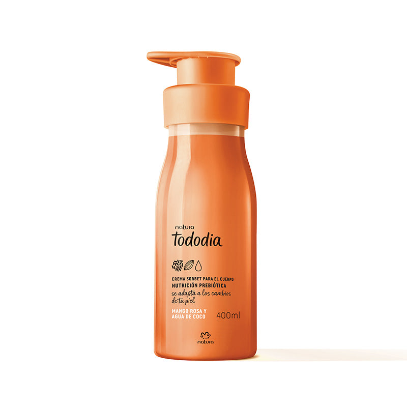 Hidratante corporal mango rosa y agua de coco 400 ml Tododia