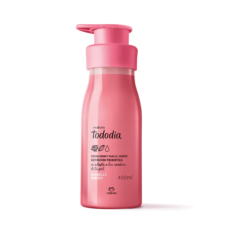 Hidratante corporal acerola e hibisco 400 ml Tododia