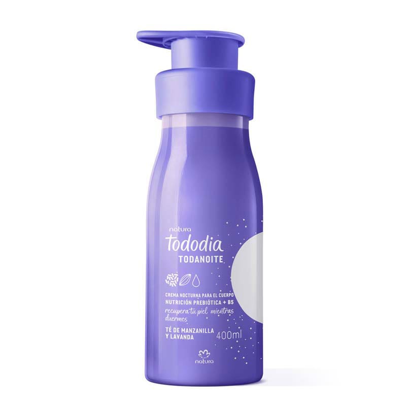 Hidratante corporal todanoite 400 ml Tododia