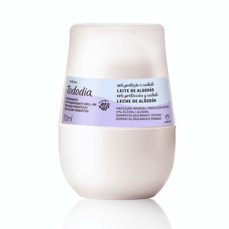Desodorante antitranspirante roll-on algodón 70 ml