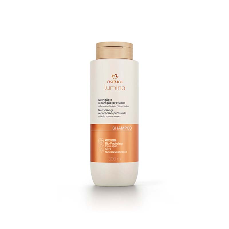 Shampoo nutritivo limpieza y nutrición 300 ml Lumina