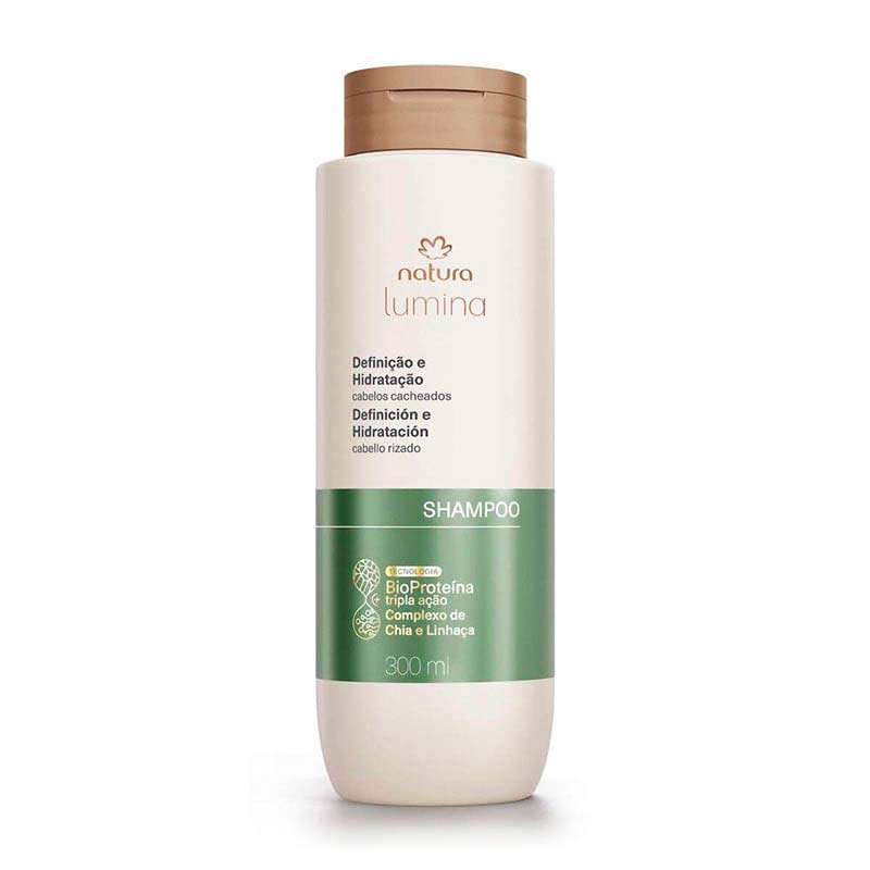 Shampoo cremoso definición e hidratación 300 ml Lumina
