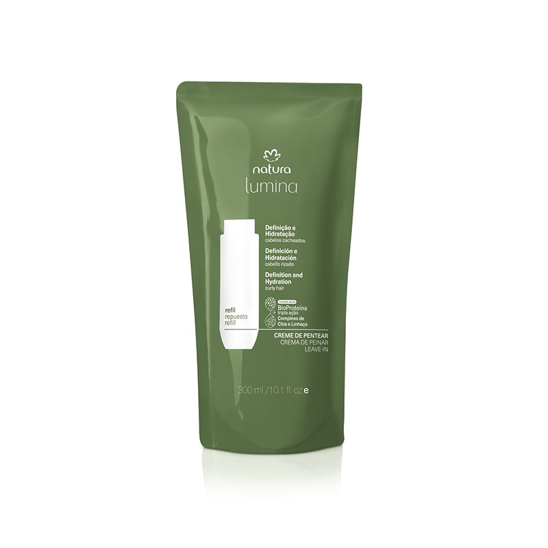 Repuesto Crema para peinar modeladora definición e hidratación 300 ml Lumina