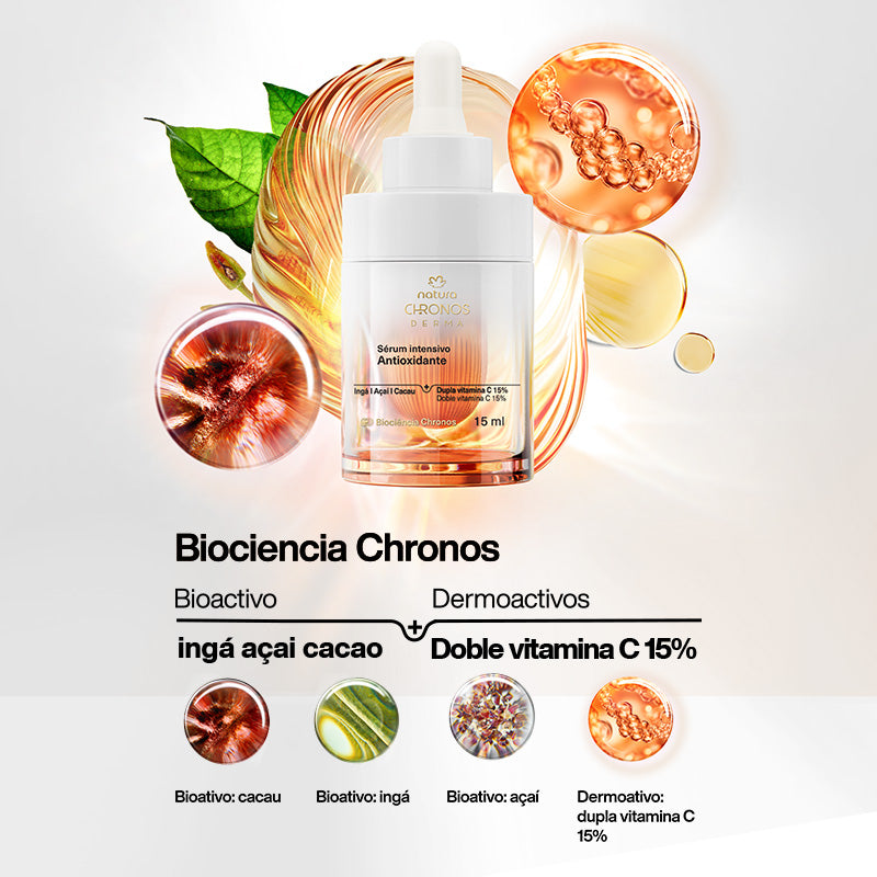Sérum intensivo antioxidante 15 ml Chronos