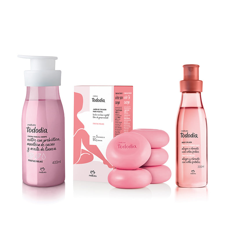 Set Frutas Rojas x3