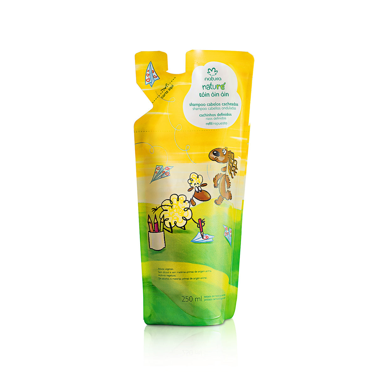 Tóin óin óin shampoo cabello rizado 250 ml Repuesto Naturé