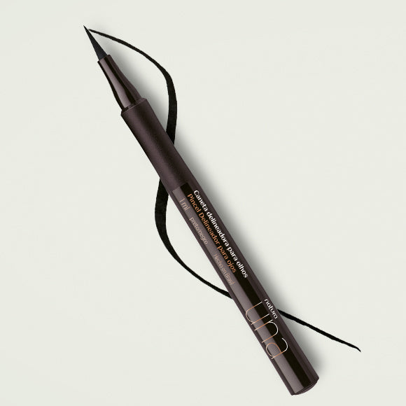Delineador Caneta para Ojos Negro 1 ml UNA