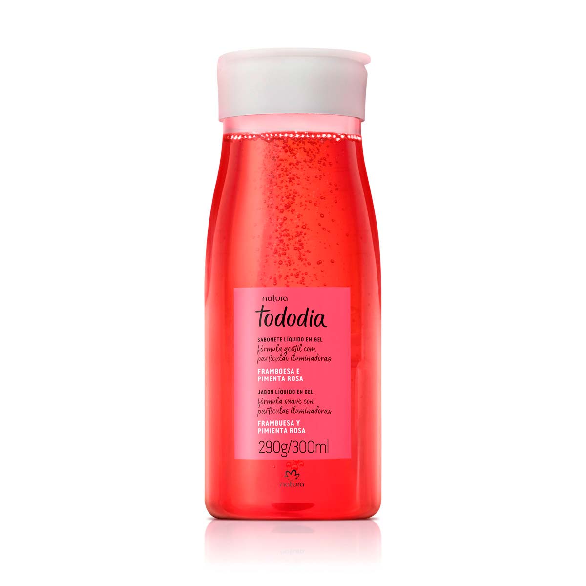 Jabón líquido frambuesa y pimienta rosa 300 ml Tododia
