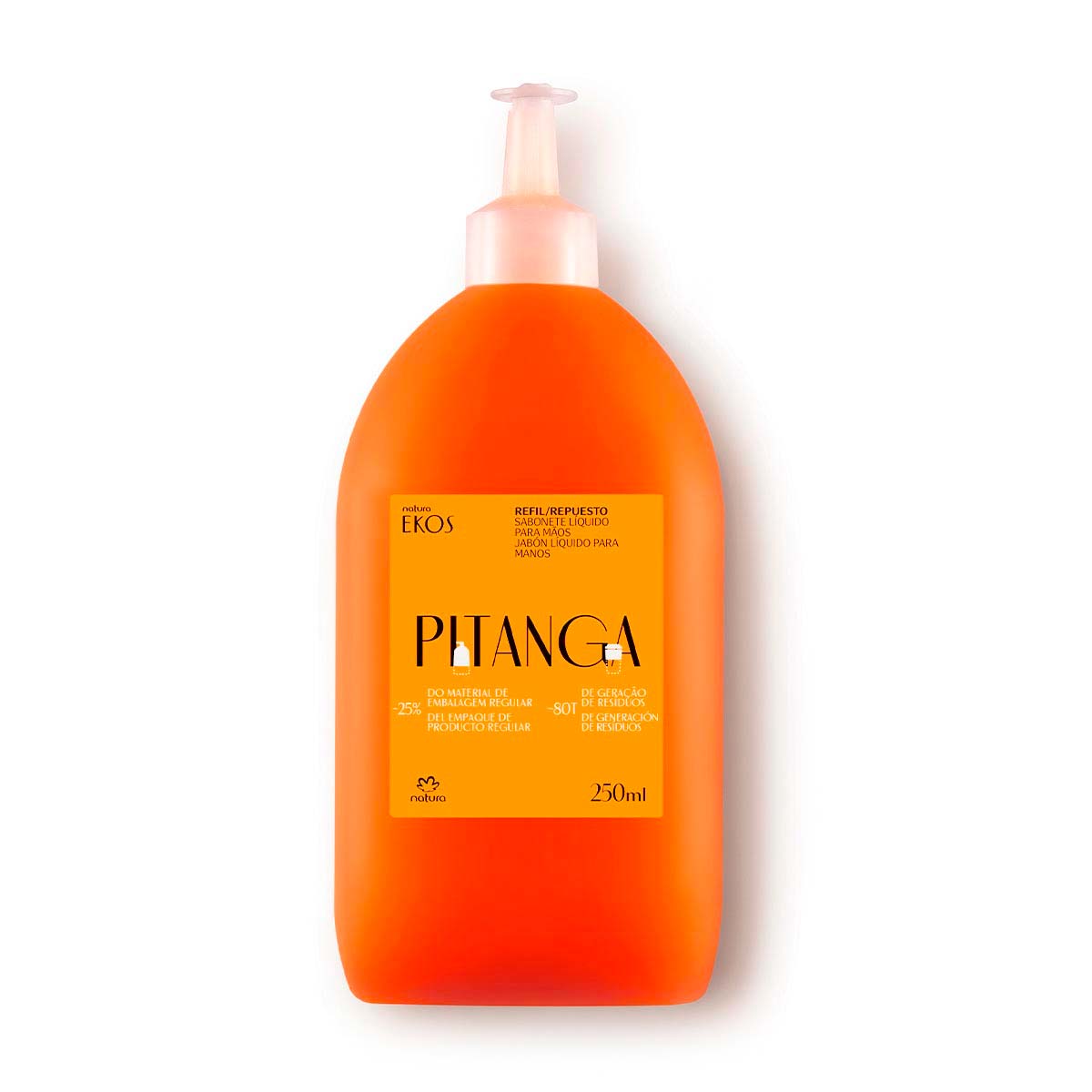Jabón líquido para manos Repuesto pitanga 250 ml Ekos