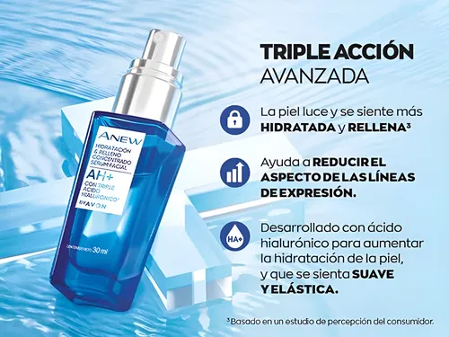 Serúm Facial Complejo Ácido Hialurónico Anew 30 ml