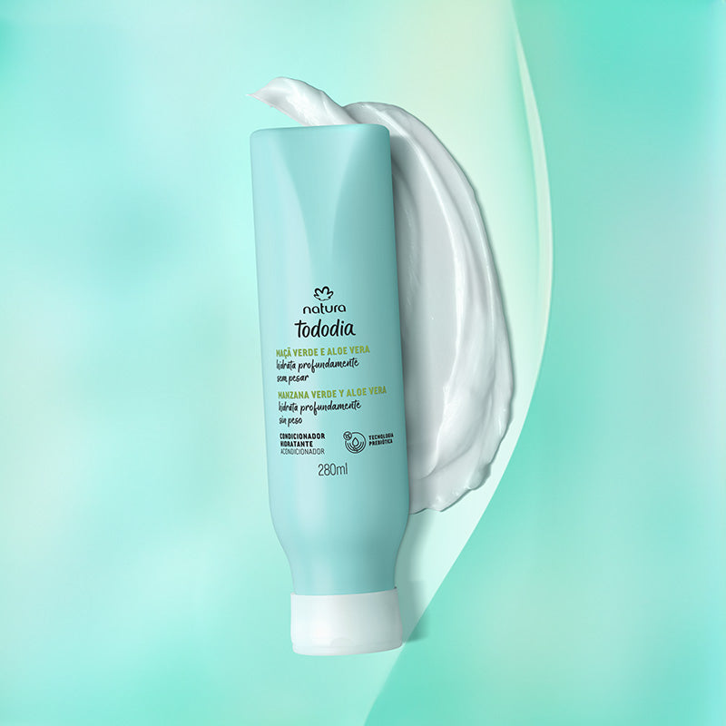 Tododia Acondicionador Hidratante Manzana Verde y Aloe 280 ml