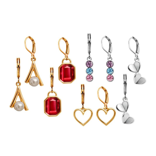 Set de Aretes x5 Night Of Gems Esika