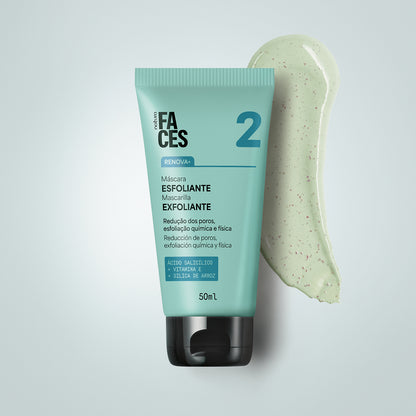 Mascarilla Exfoliante Renova+ Lavable Faces