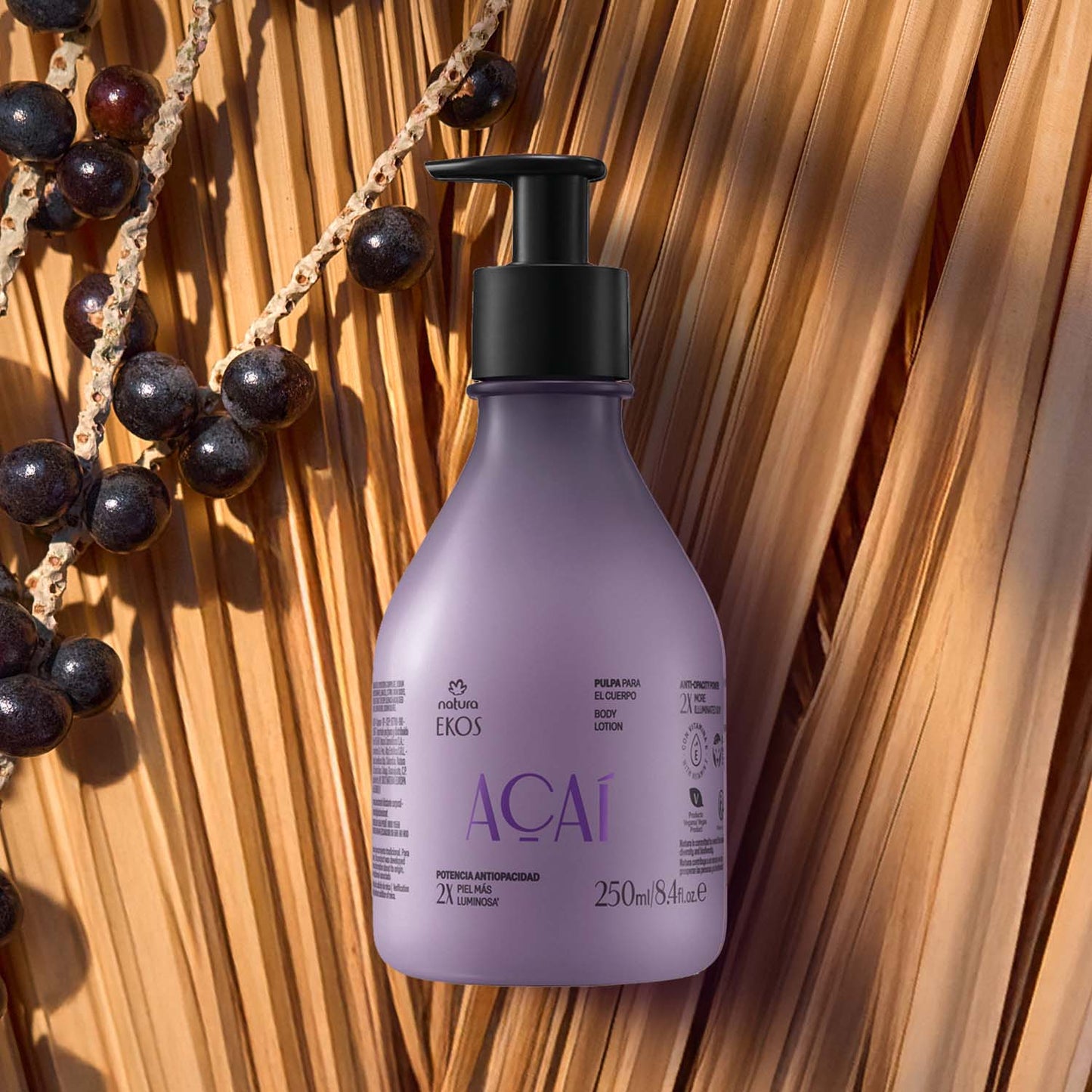 Kit x3 Ekos Acai Luminoso Antioxidante