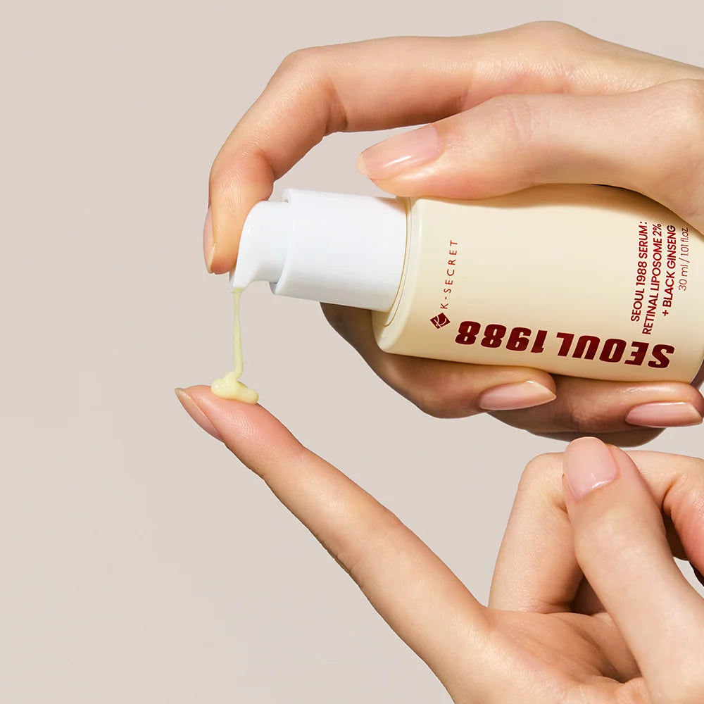 K- Secret SEOUL 1988 Serum Liposome de retinal 2% + Ginseng 30 ml