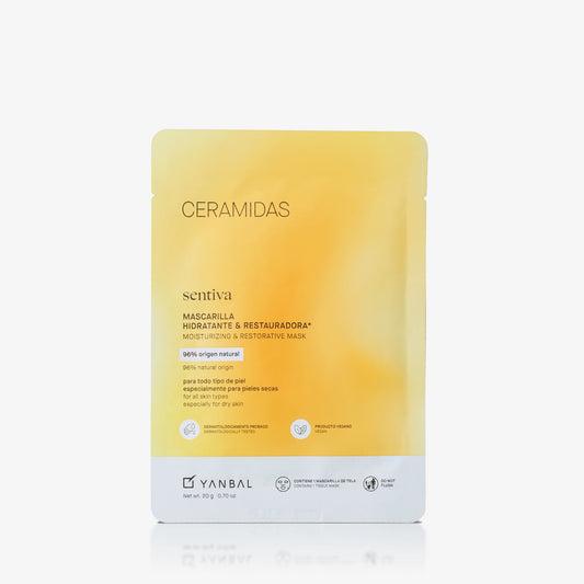 Mascarilla Hidratante y Restauradora Sentiva Ceramidas 20g
