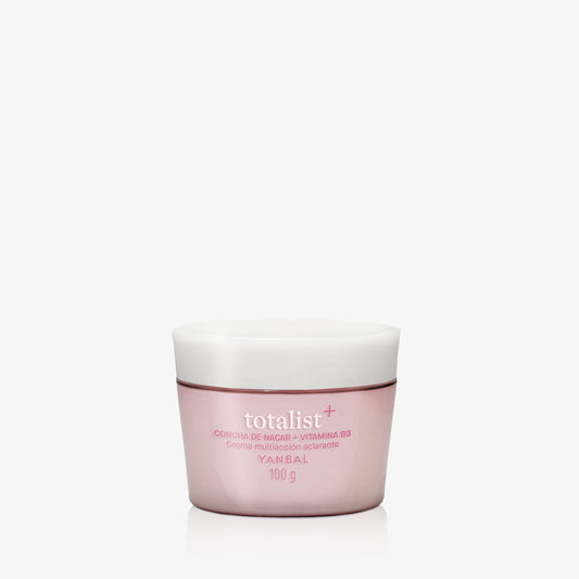 Crema Aclarante 100g Totalist+ Concha de Nacar Vitamina B3 100g Yanbal