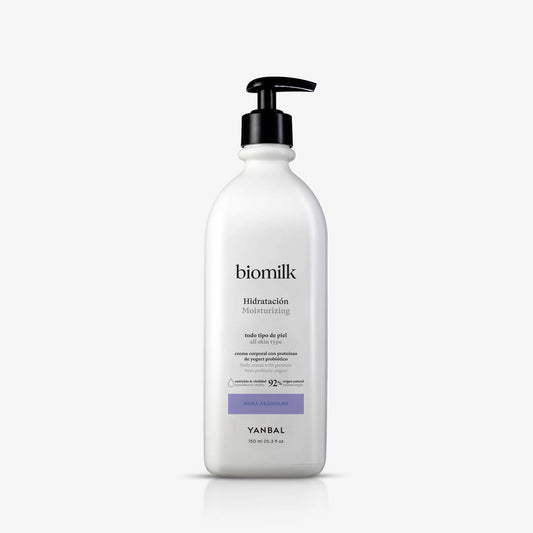 Crema Corporal Hidratación Biomilk Mora Arándano 750ml
