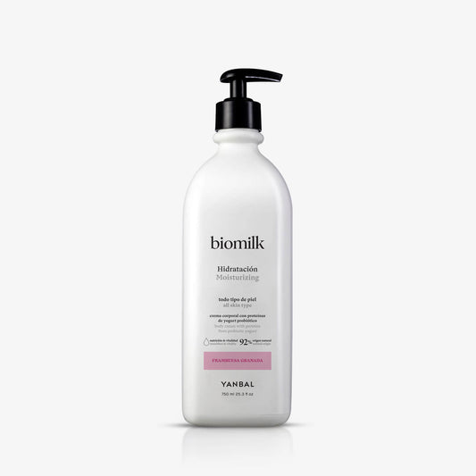 Crema Corporal Hidratación Biomilk Frambuesa Granada 750ml
