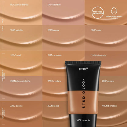 Base Liquida Facial Studio Look 30g