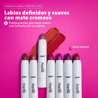 Labial Crayon Lips Mate Cyplay