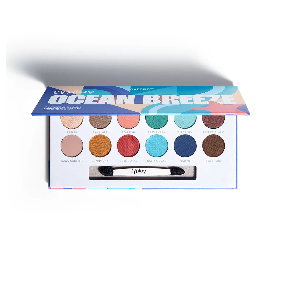 Paleta de Sombras Twelve O'Clock CyPlay