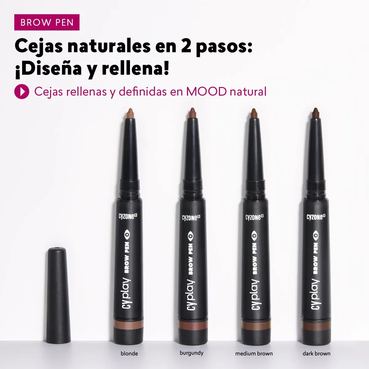 Delineador Retráctil de Cejas Brow Pen CyPlay