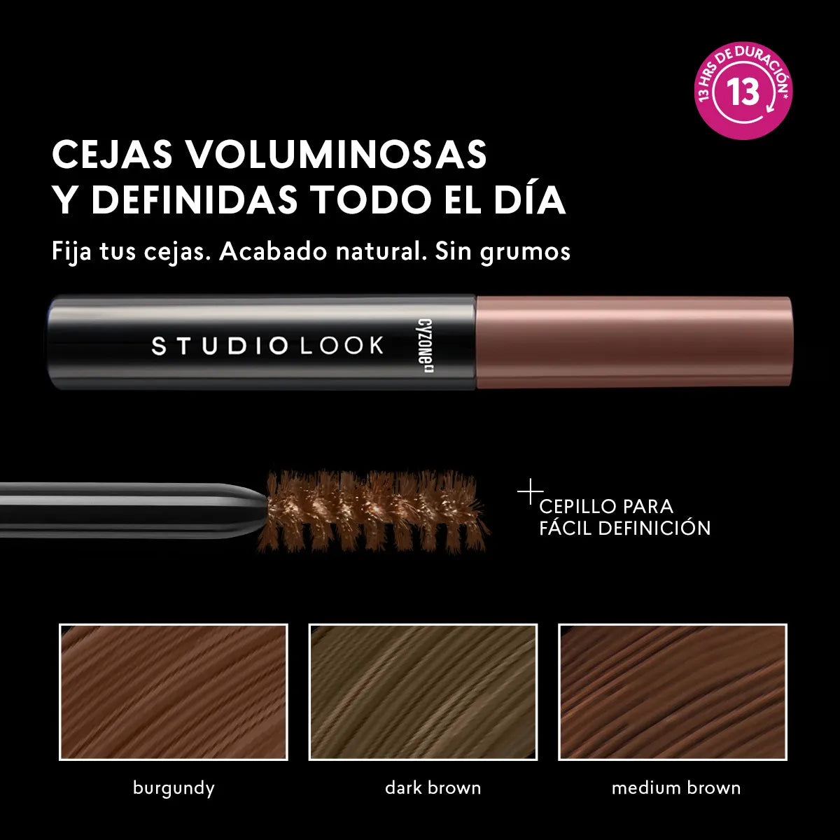 Mascara de Cejas Studio Look 4g