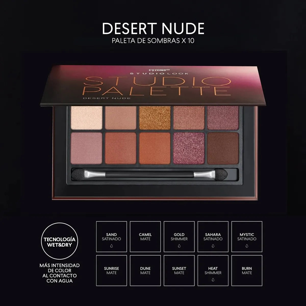 Sombras Studio Palette Studio Look