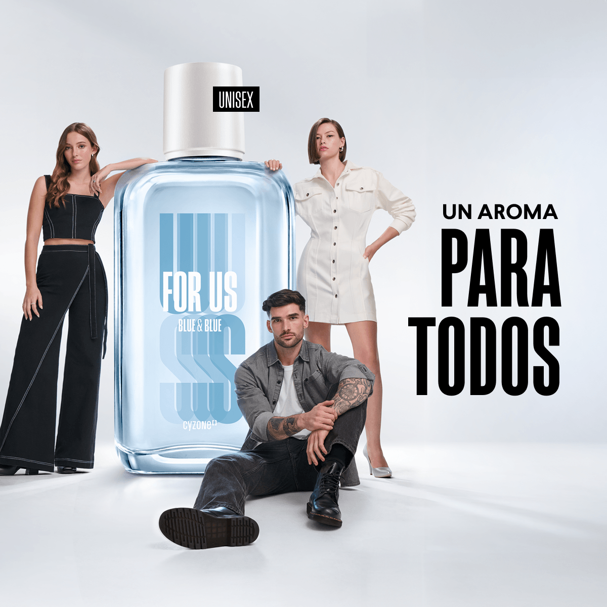 Perfume unisex Blue & Blue For Us 90 ml