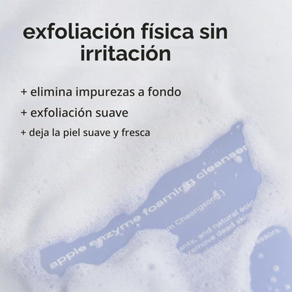 GLOW Limpiador espumoso con enzimas y arroz