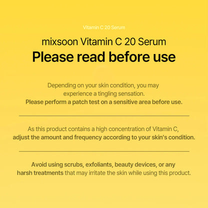 Mixsoon Sérum de Vitamina C 20