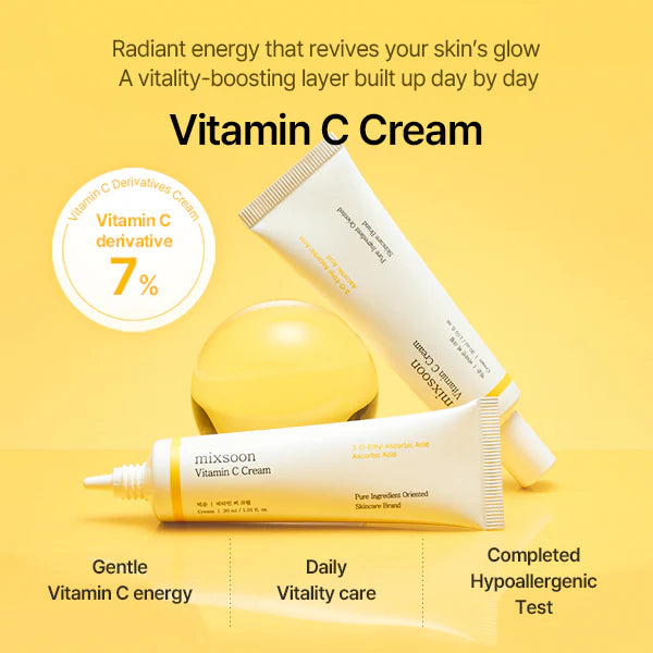 Mixsoon Crema de vitamina C 30 ml