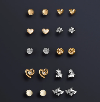 Estuche de aretes Heartful Joy