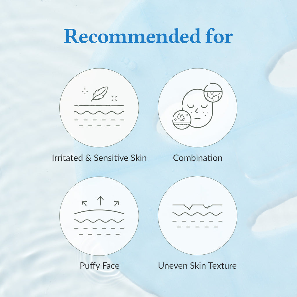 Mascarilla hidratante Aqua Blue