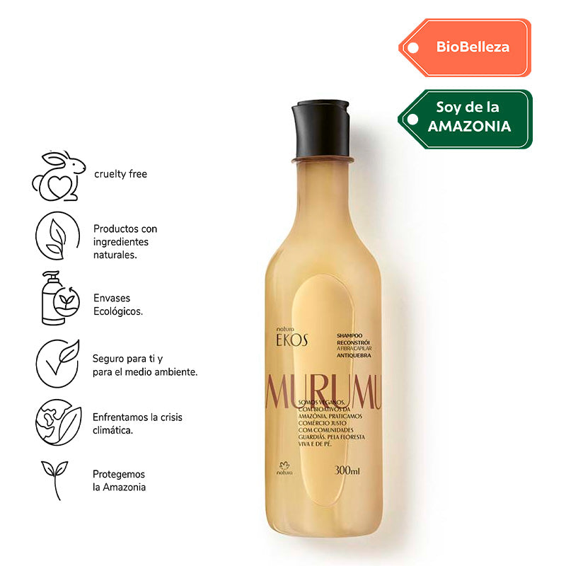 Shampoo murumuru 300 ml Ekos
