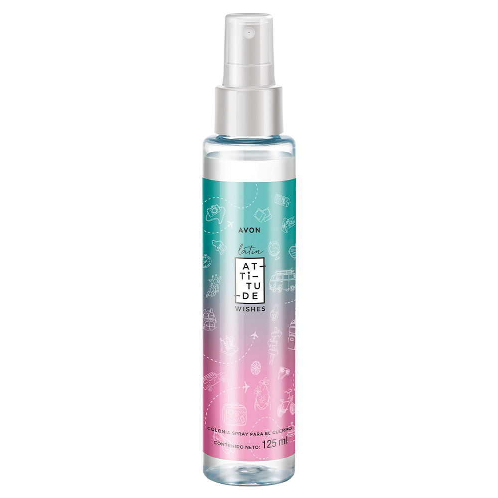 Latin Attitude Wishes Para Ella Colonia Spray - 125 ml