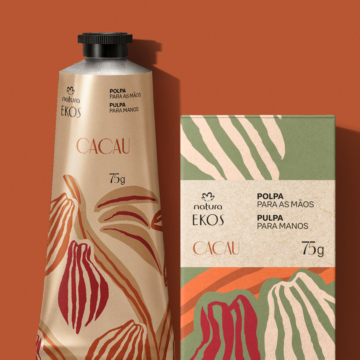 Crema hidratante de manos Ekos Cacao