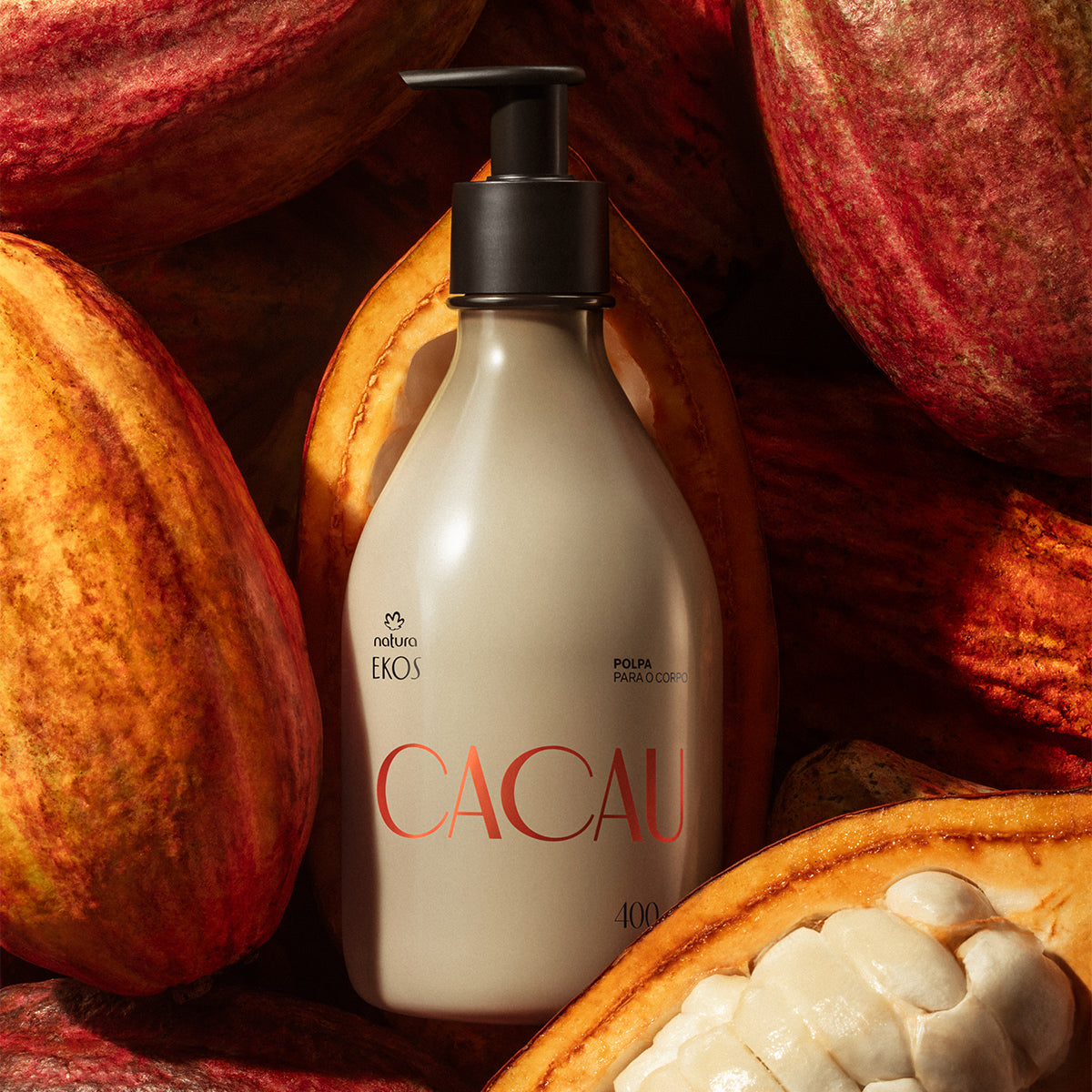Pulpa hidratante para cuerpo Ekos Cacao