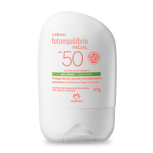 Gel crema protector facial FPS 50 50 g Fotoequilíbrio