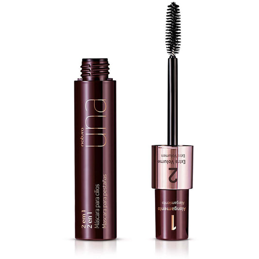 Máscara para pestañas 2 en 1 10 ml Negro UNA
